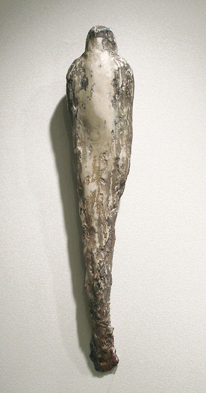  "Small Falcon," 2007 Marble mix and hemp 25 x 6 x 4 inches 