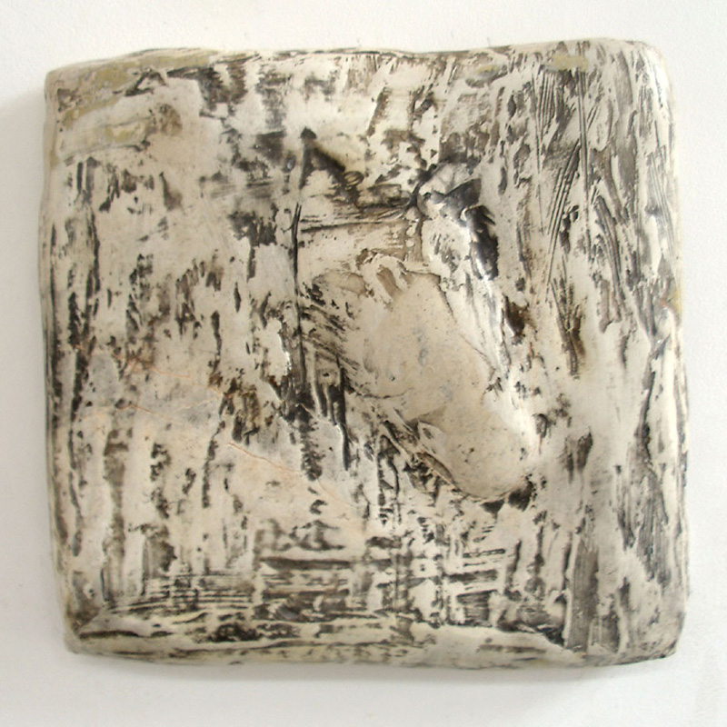  "Fence," 2006 Marble mix 13 x 13 x 2.75 inches 