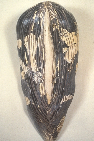 "Magnetic Field," 1989 Mixed media 38 x 17 x 12 inches 