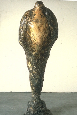  "Horus," 1989 Mixed media 66 x 25 x 10 inches 