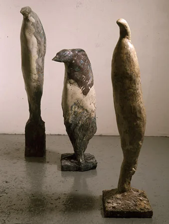  "Three Herons," 1986  Mixed media     