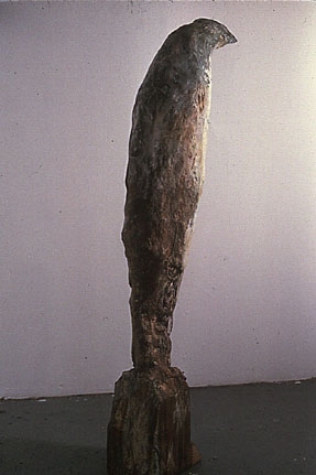  "Blue Heron," 1986 Mixed media 53 x 9 x 18 inches 