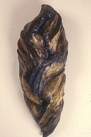  "Forming," 1985 Mixed media 48 x 24 x 18 inches 