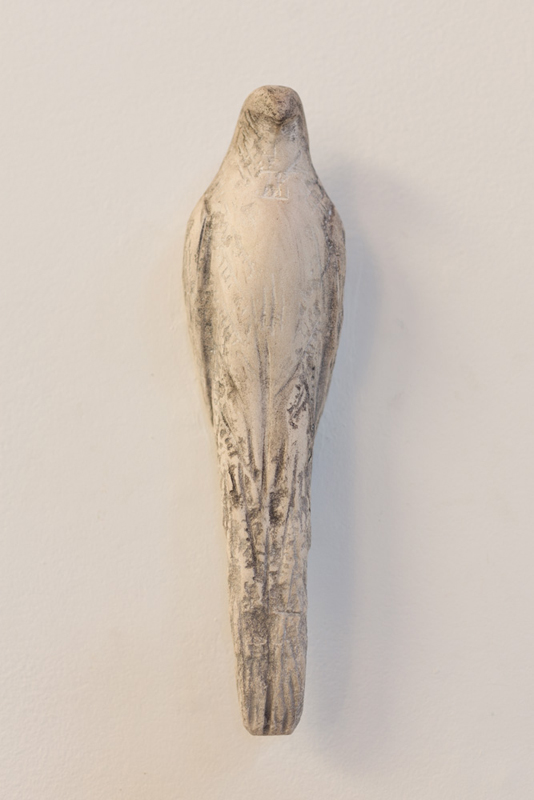  "Merlin," 2014 Limestone 12 x 3 x 3 