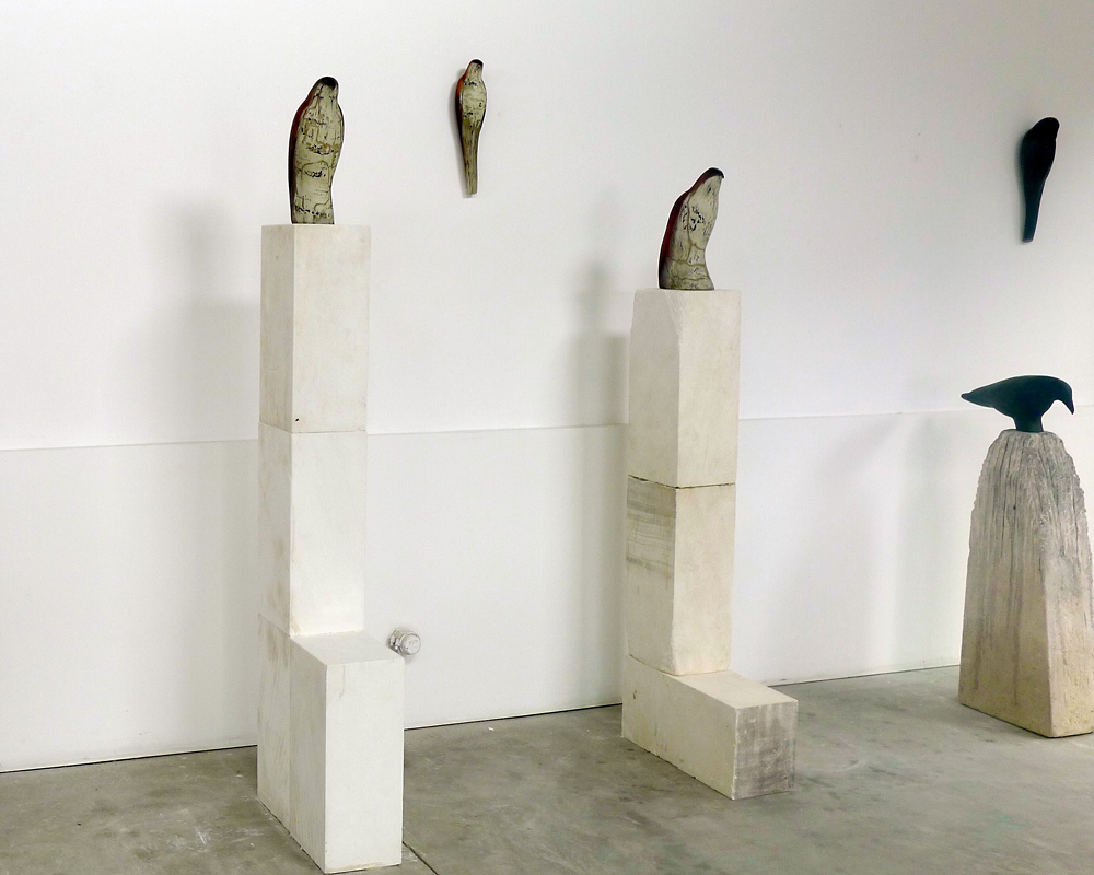  Studio Installation with Brancusi Birds, 2013  