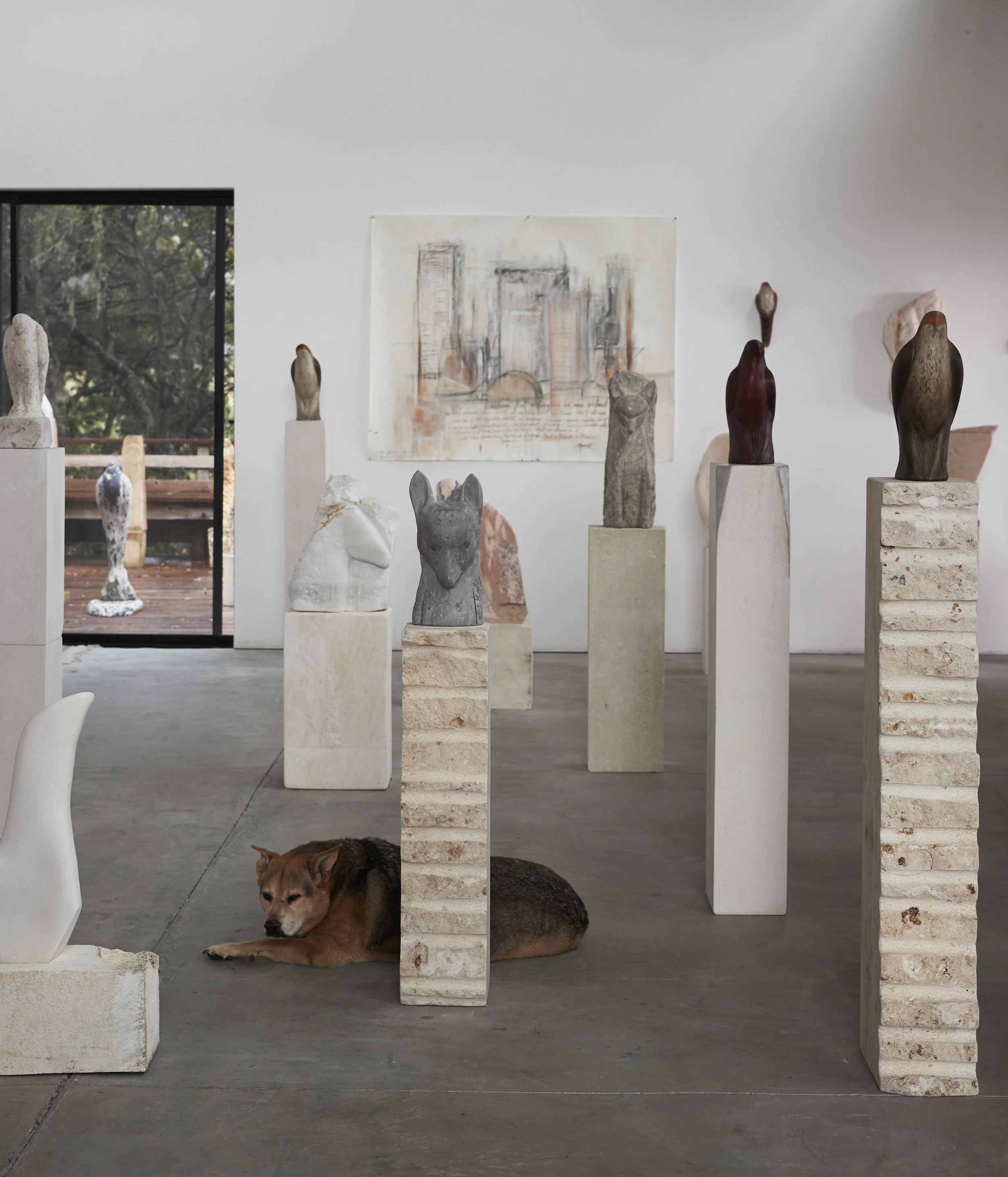  Studio installation with Rook, 2018 