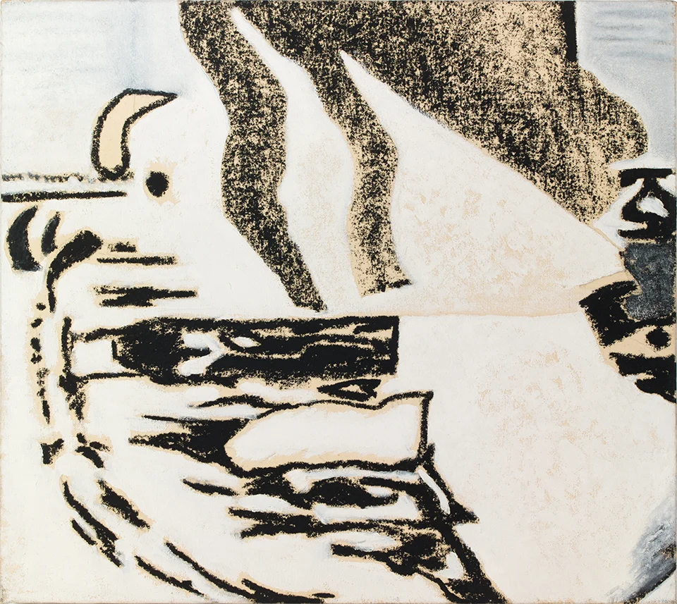P-33 (Untitled with some blue), 1987
