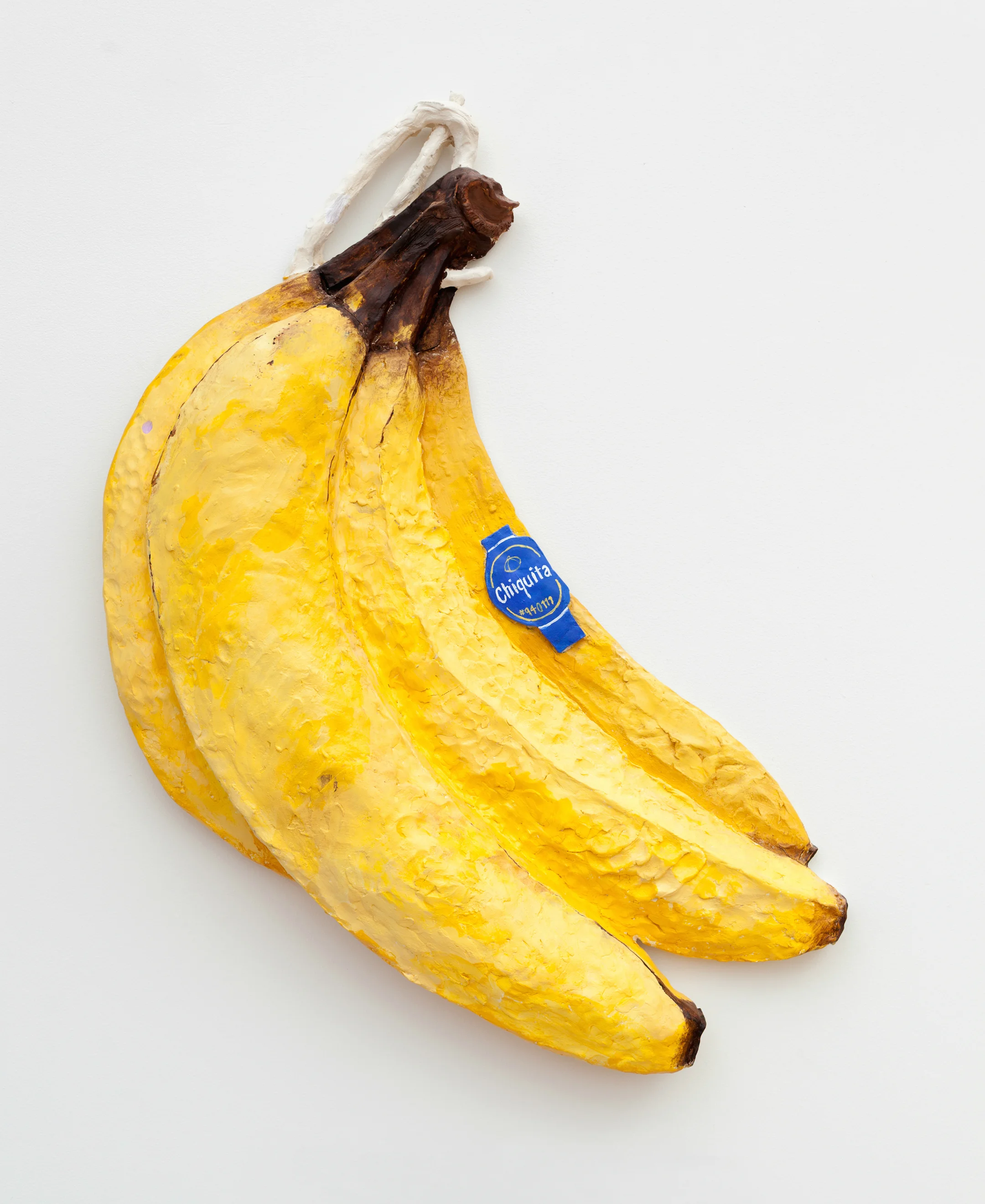 Darling, Take a Banana...Take TWO Bananas! (for Grandma Belle) 25” x 22” x 4” / Ceramic, acrylic / 2015