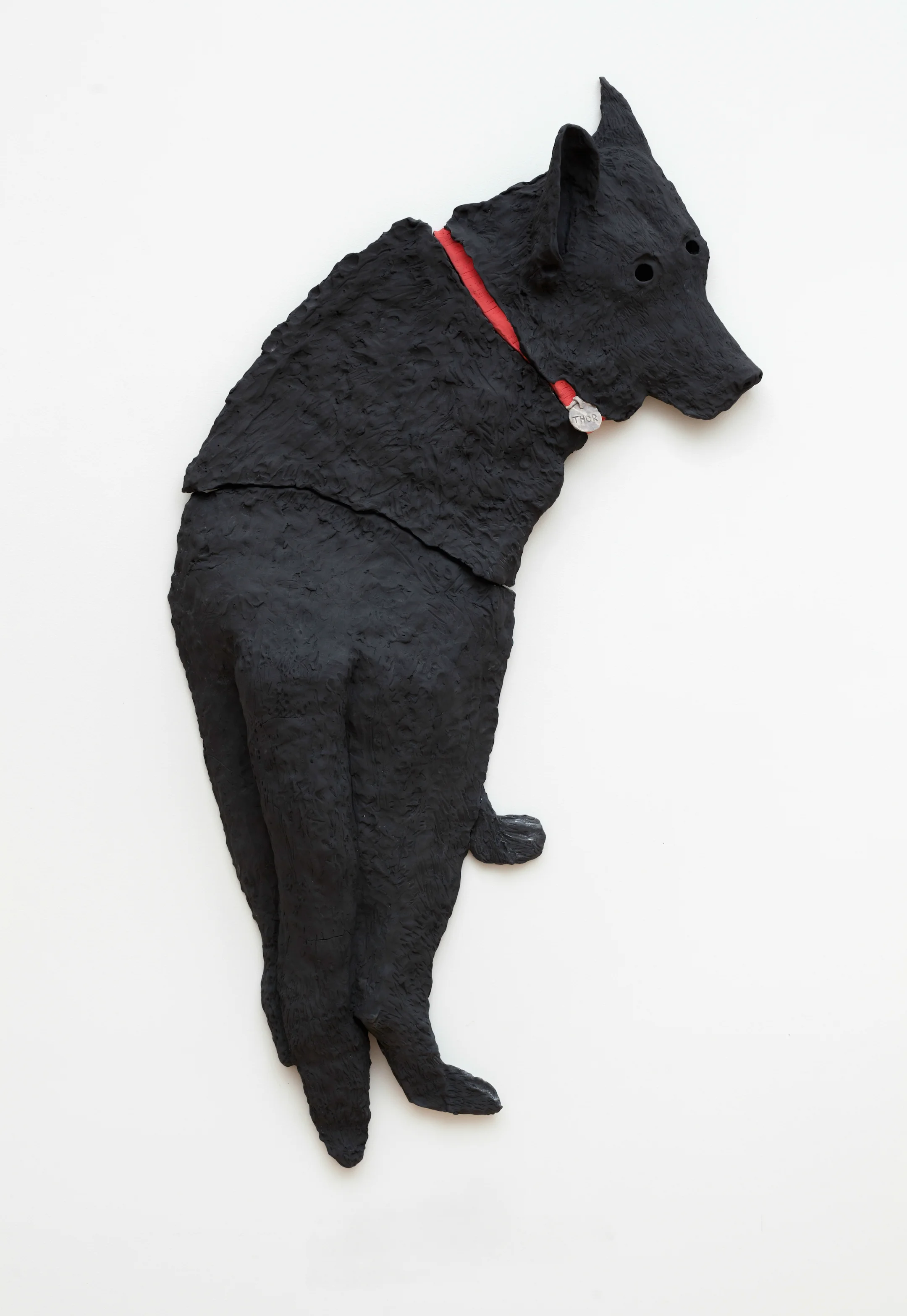 Thor is going completely Meshugana again 42” x 20” x 5” / Ceramic / 2015