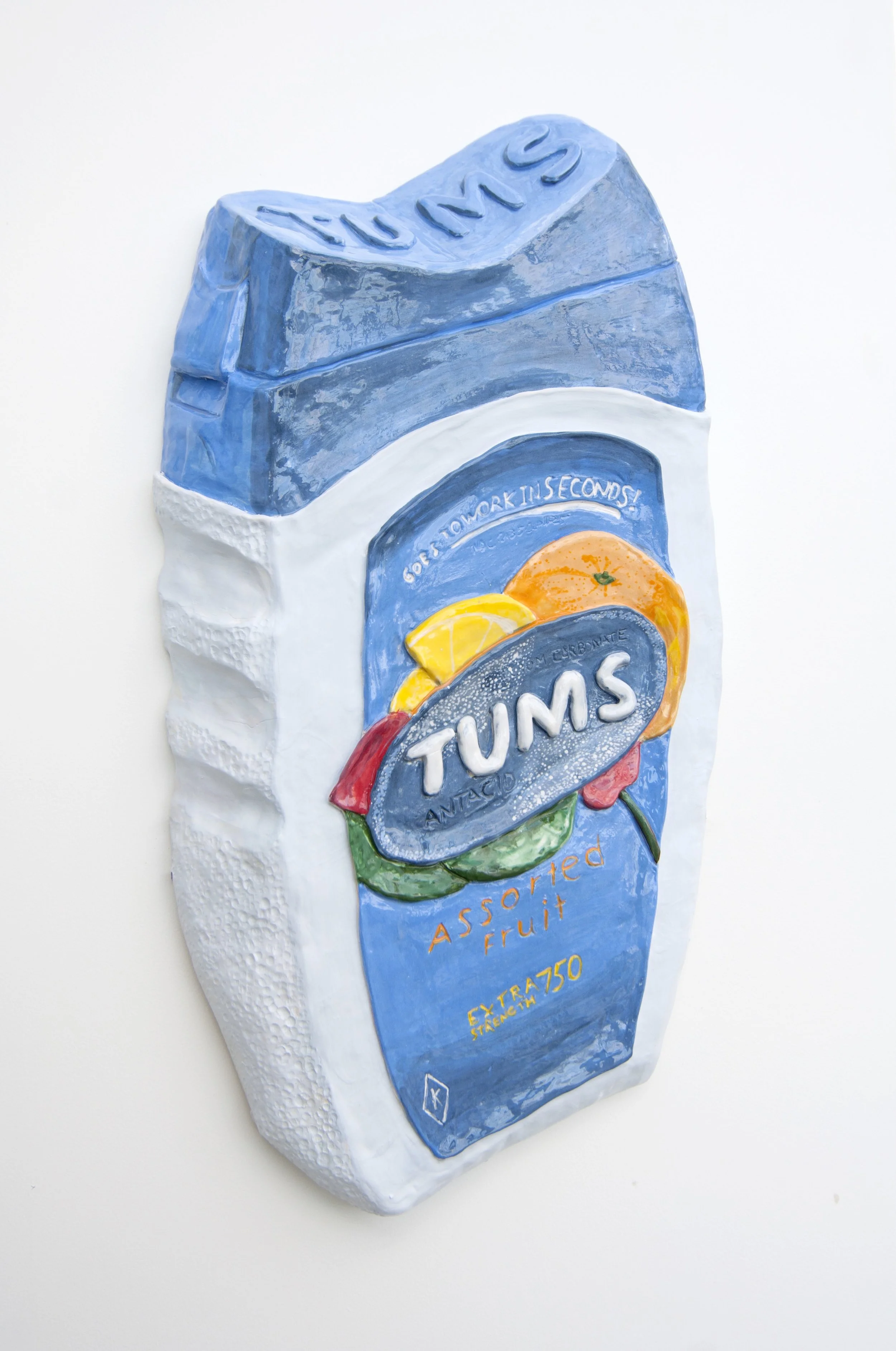 Tum, Tum, Tum, Tum, Tum 25” x 13” x 4” / Ceramic / 2016