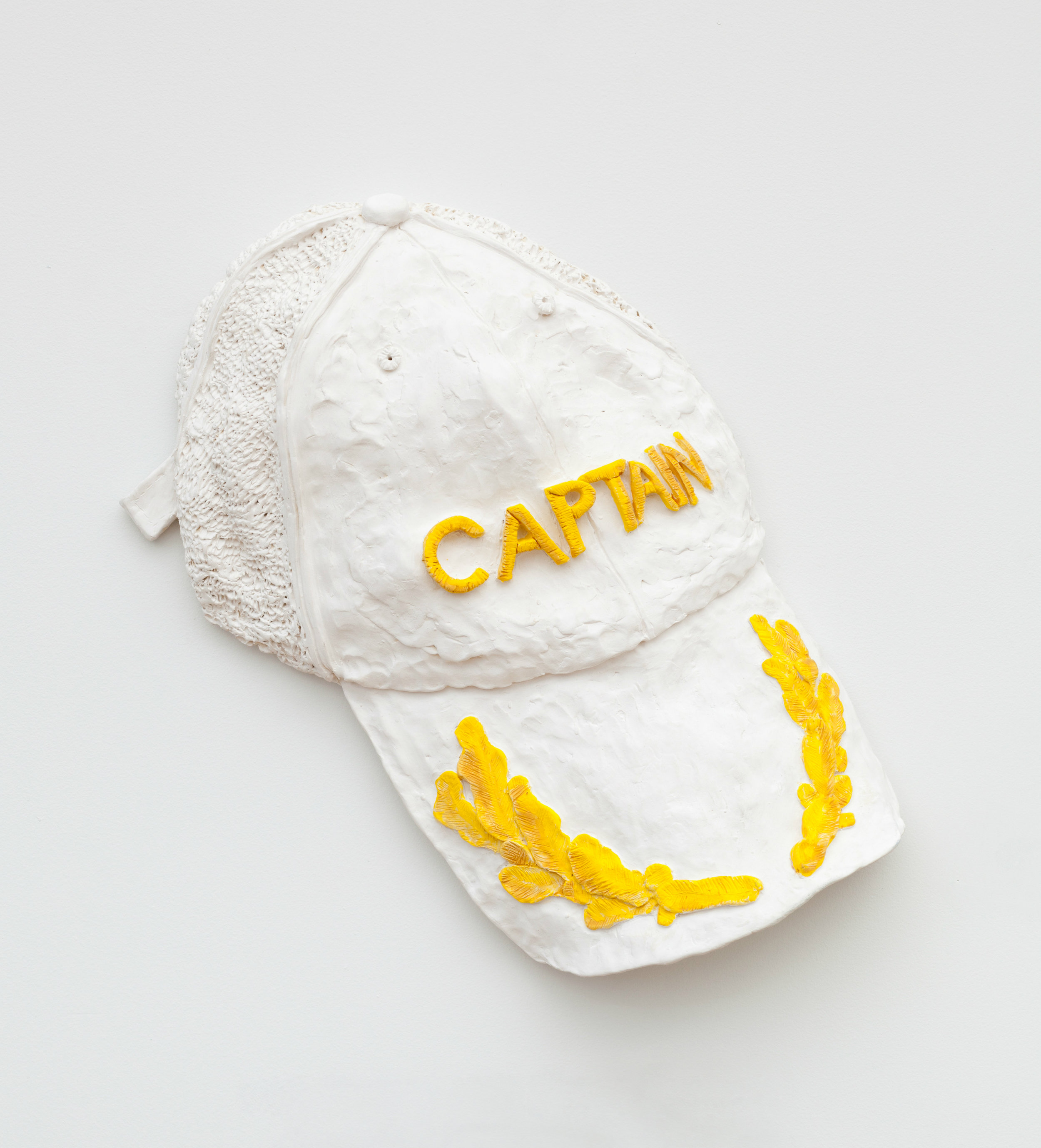   Did you let your father buy that Captain's hat?   17" x 14" x 2" / Ceramic / 2015 