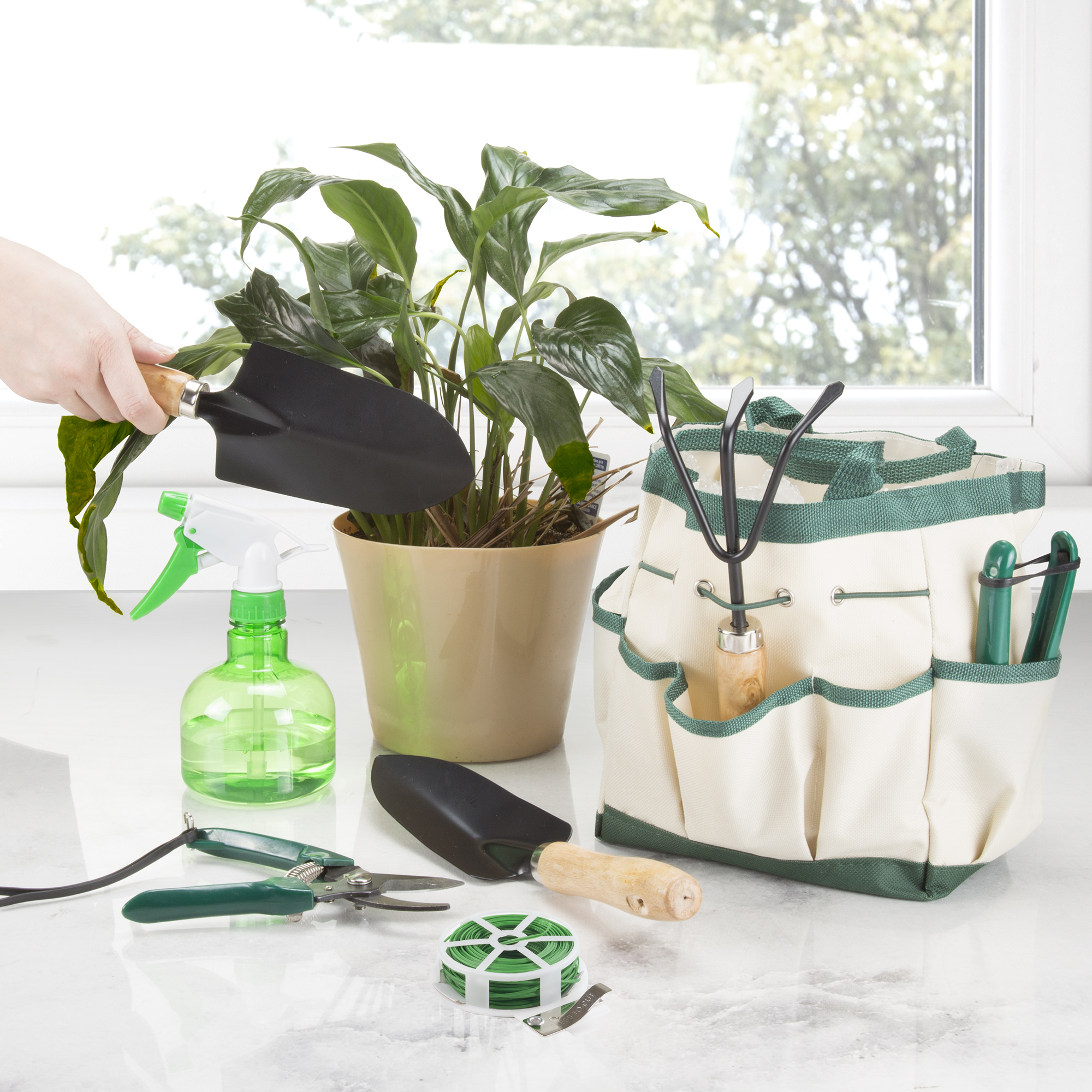 Garden Tool and Tote Set