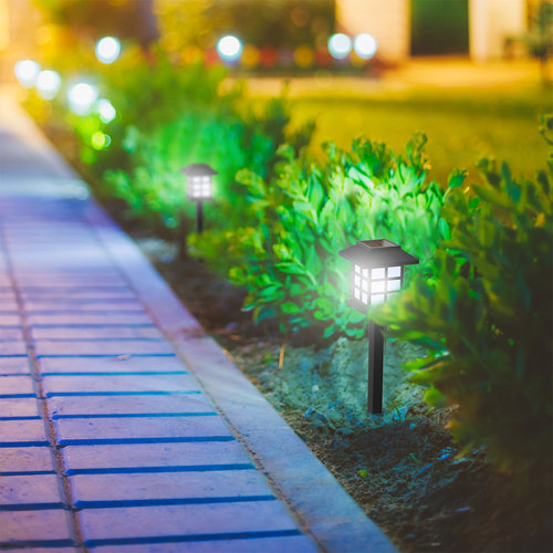 Outdoor Lighting Pure Garden - Pure Garden Led Solar Pathway Lights Outdoor Lighting Pure Garden - Pure Garden Led Solar Pathway Lights