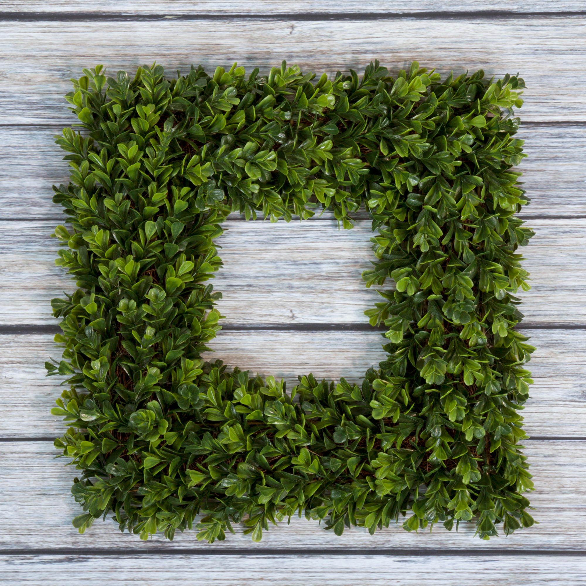 Square Boxwood Wreath