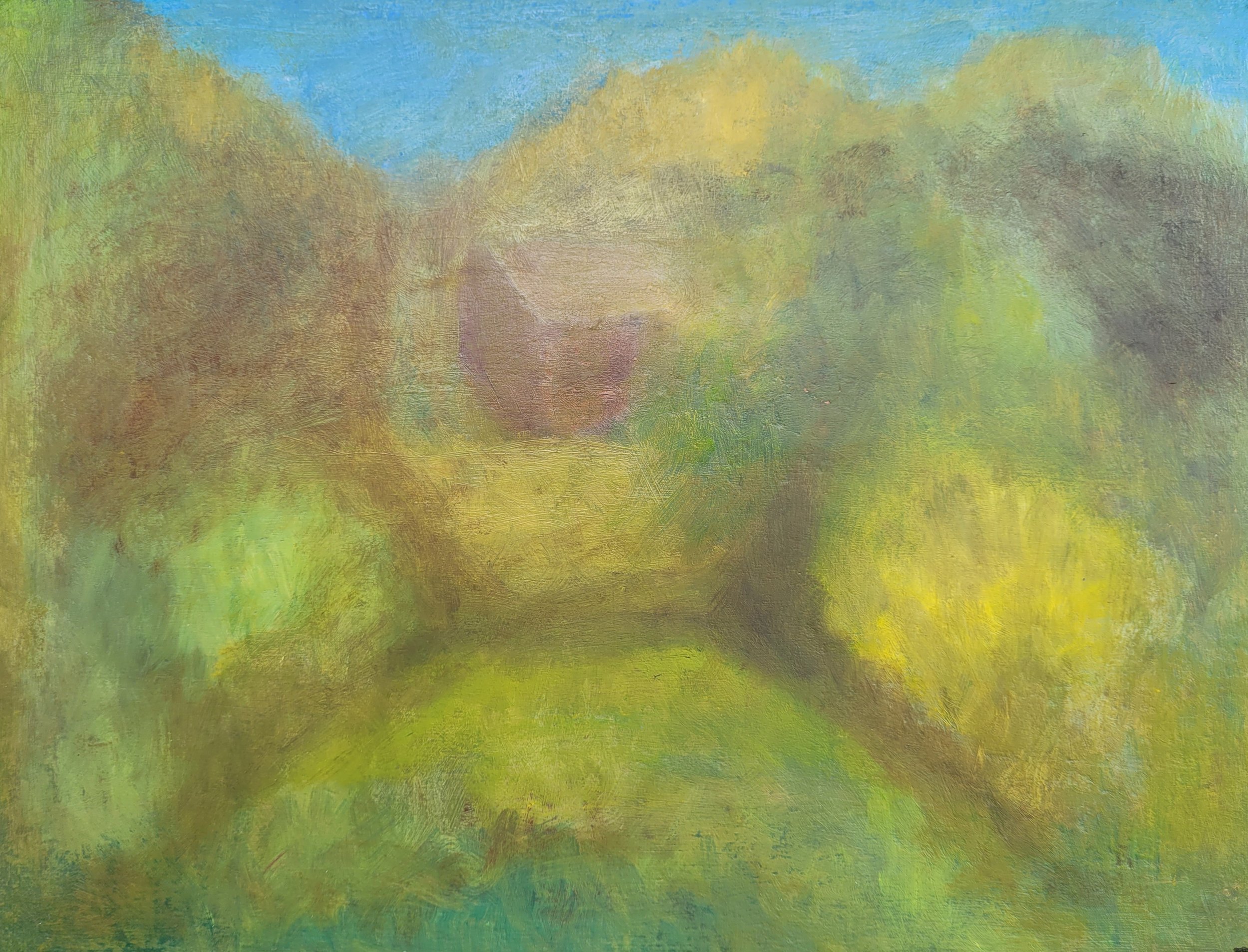 9" x 12", Oil on Linen on Board 