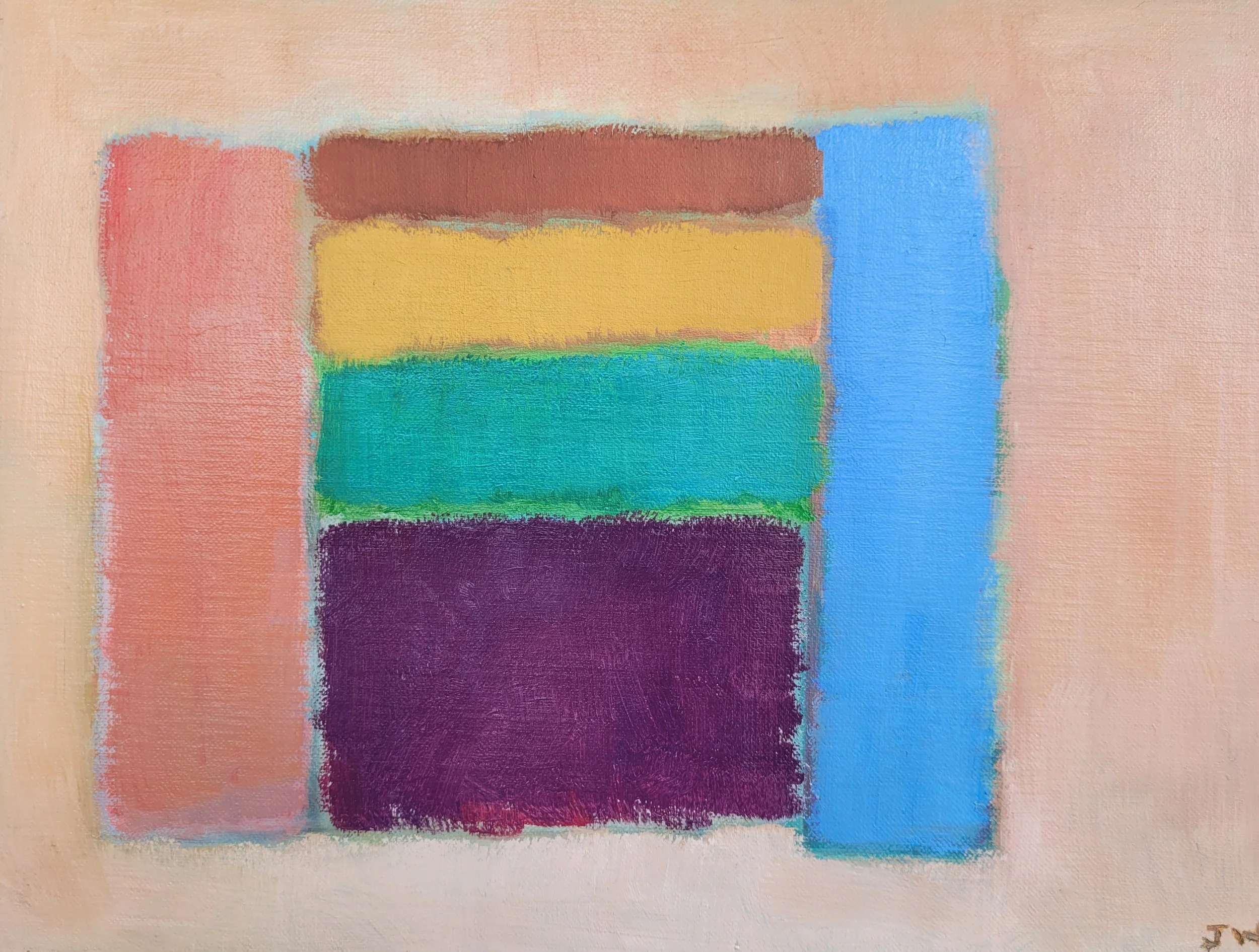 9" x 12", Oil on Linen on Board 
