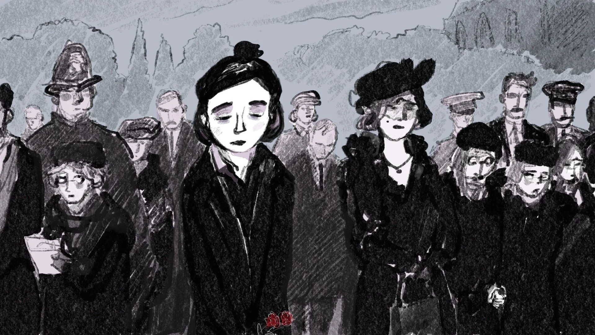 Max at parents' funeral.JPG