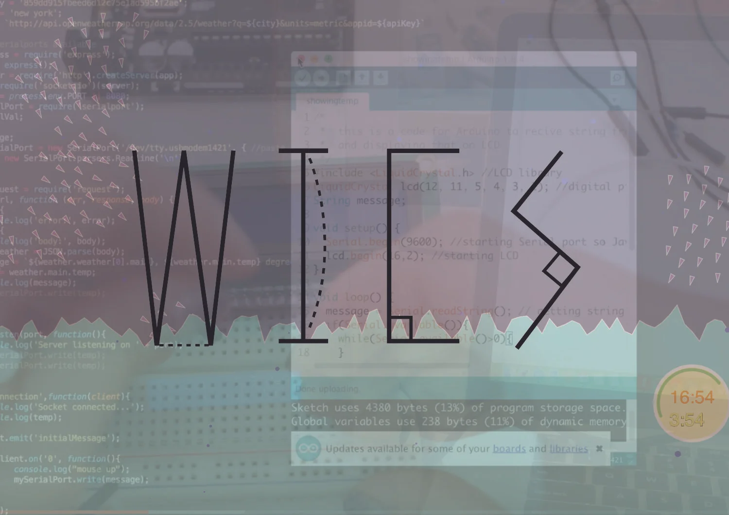 WICS This project will create a platform catered to women and girls to be able to do DIY projects, thus, these smart home components will be helpful for them in their daily life all the while increasing their interest towards computer science. This platform offers downloadable code files from github (with description of each line), how to connect hardwares in video format and diagram (color code, non soldering), link to where to get the materials for each level of the project as well as a overall how to video that takes all the way through the project. 新たなプラットフォームとして女性がフィジカルコンピューティングやコードなどのテクノロジーを性別に左右されることなく学べる空間の提供を提案するプロジェクトです。 このプロジェクトでは女性がDIYとしてIoTなどを自分自身でカスタマイズしながら自分の周りに溢れるテクノロジーをカスタマイズすることを支援することを目的としています。 このプラットフォームの可能性を一つのIoTのチュートリアルを通じて提案しています。