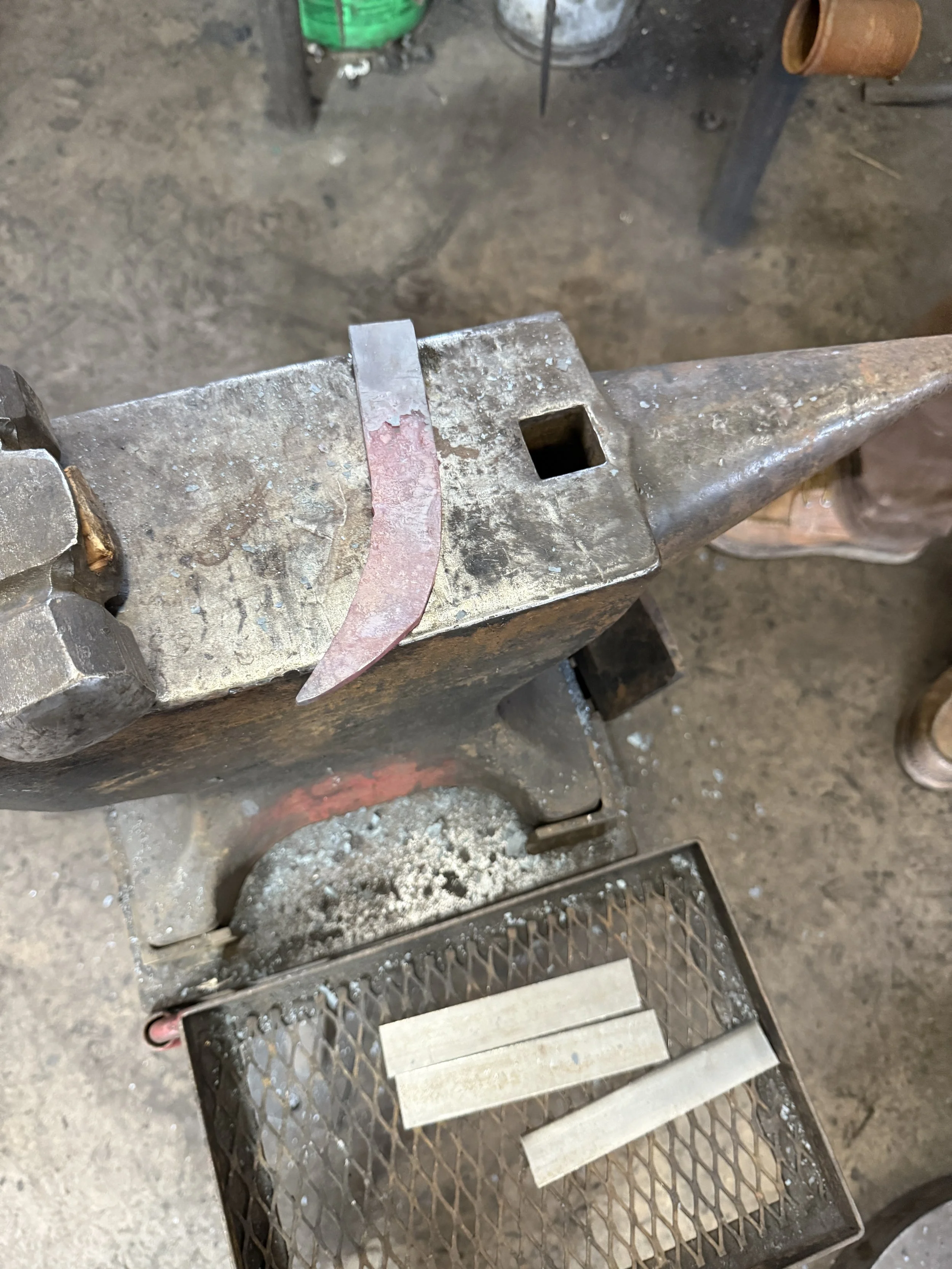 Working a reverse curve