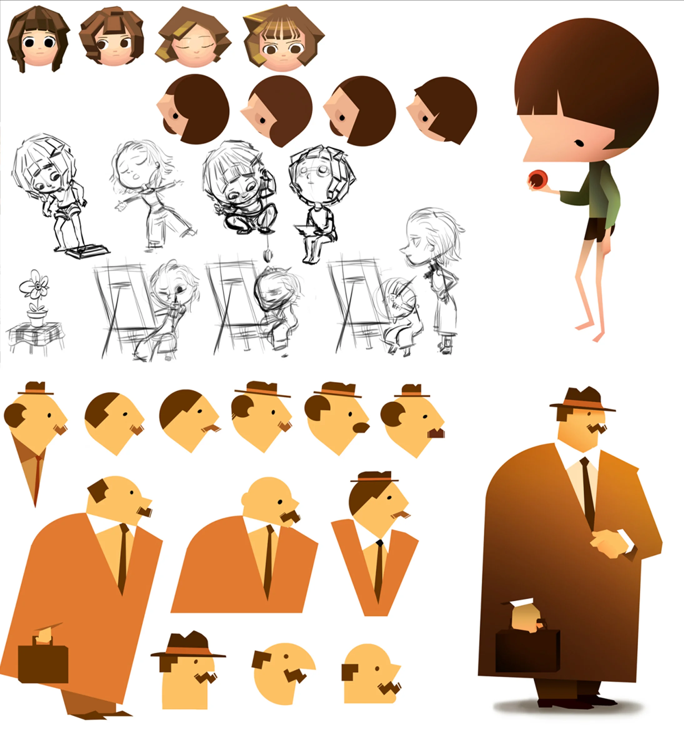  Character Design Exploration 