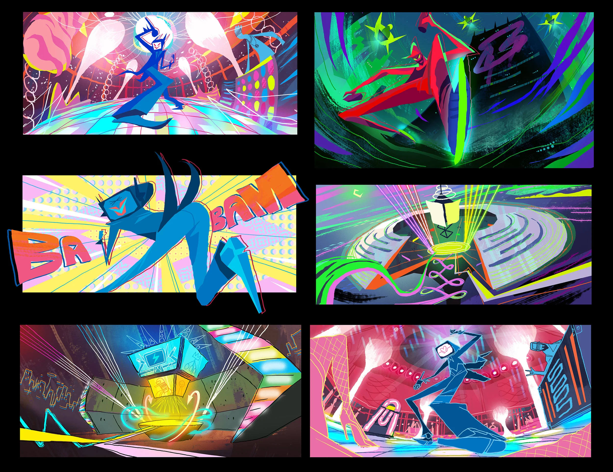  Development &amp; Color Keys by Slyvia Lui &amp; Eusong Lee 