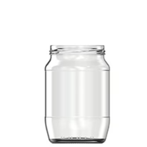 2Lb Jam/750ml Mustard Glass Jar