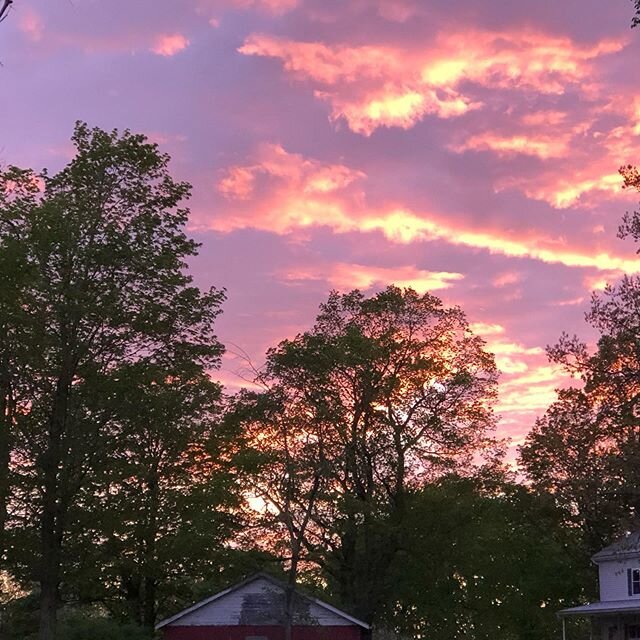 What a pretty sky tonight #eveningsky #simplepleasures