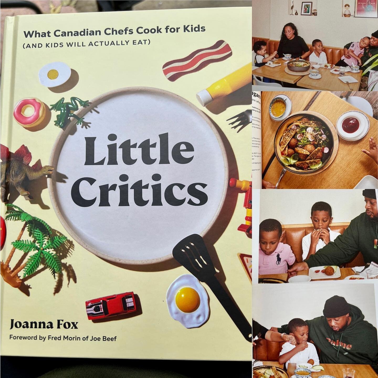 We are so happy to have been included in the cook book #LittleCritics by @joannafox. This proves that even the best chef can be brought down by kids critical opinions. Lol @appetite_randomhouse