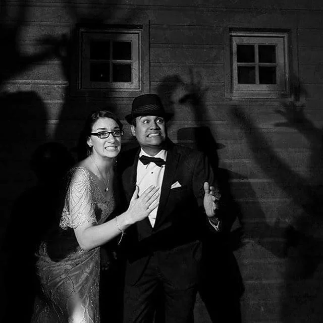 When your bride and groom get married on Halloween, you know it will make for some epic photos! Awesomeness provided by @brianslawsonphotography.