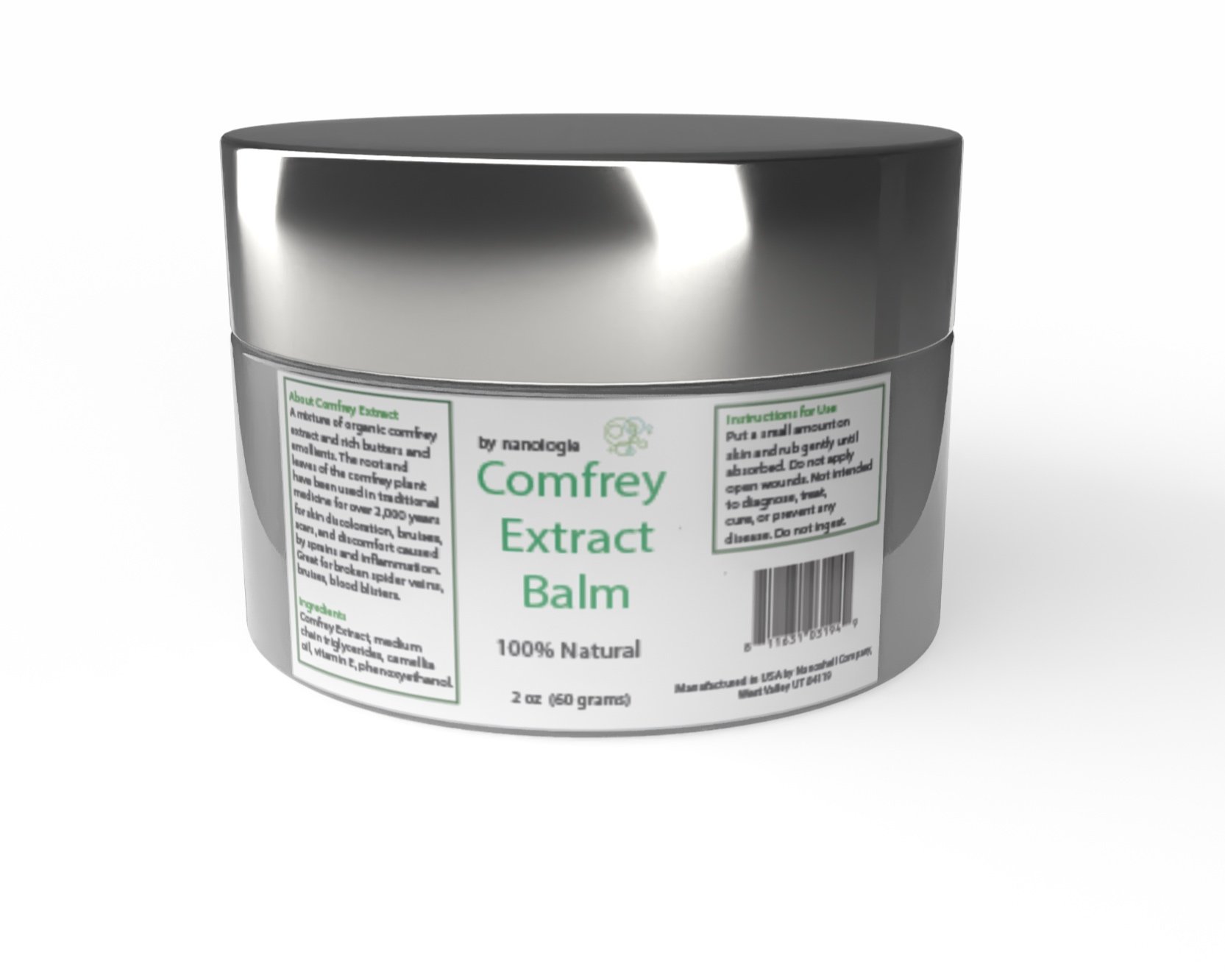 Nanologie Skincare Comfrey Extract Balm