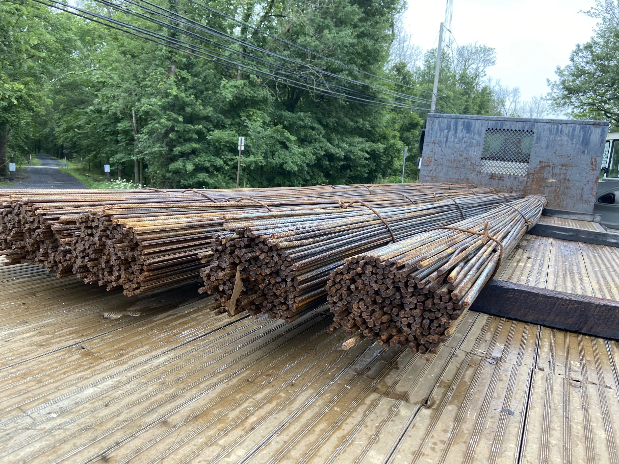 Steel Rebar Delivery