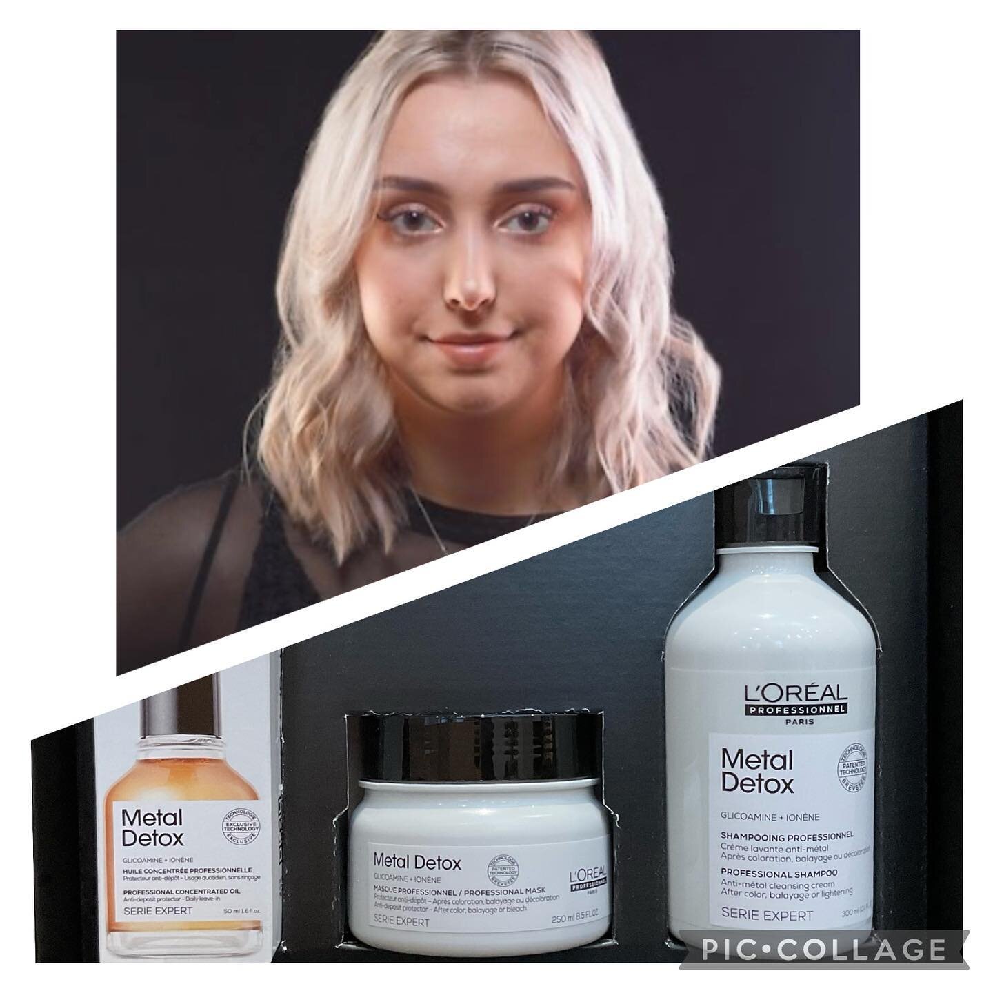 From now until the end of June anyone who books in with Taylor (our blonde specialist) will go in the draw to win this incredible Metal Detox gift pack worth $263.00 🙋🏼&zwj;♀️👌🏼❤️🙌🏻

@lorealpro 
@taylorstephens.hair 

#metaldetox #metaldetoxlor