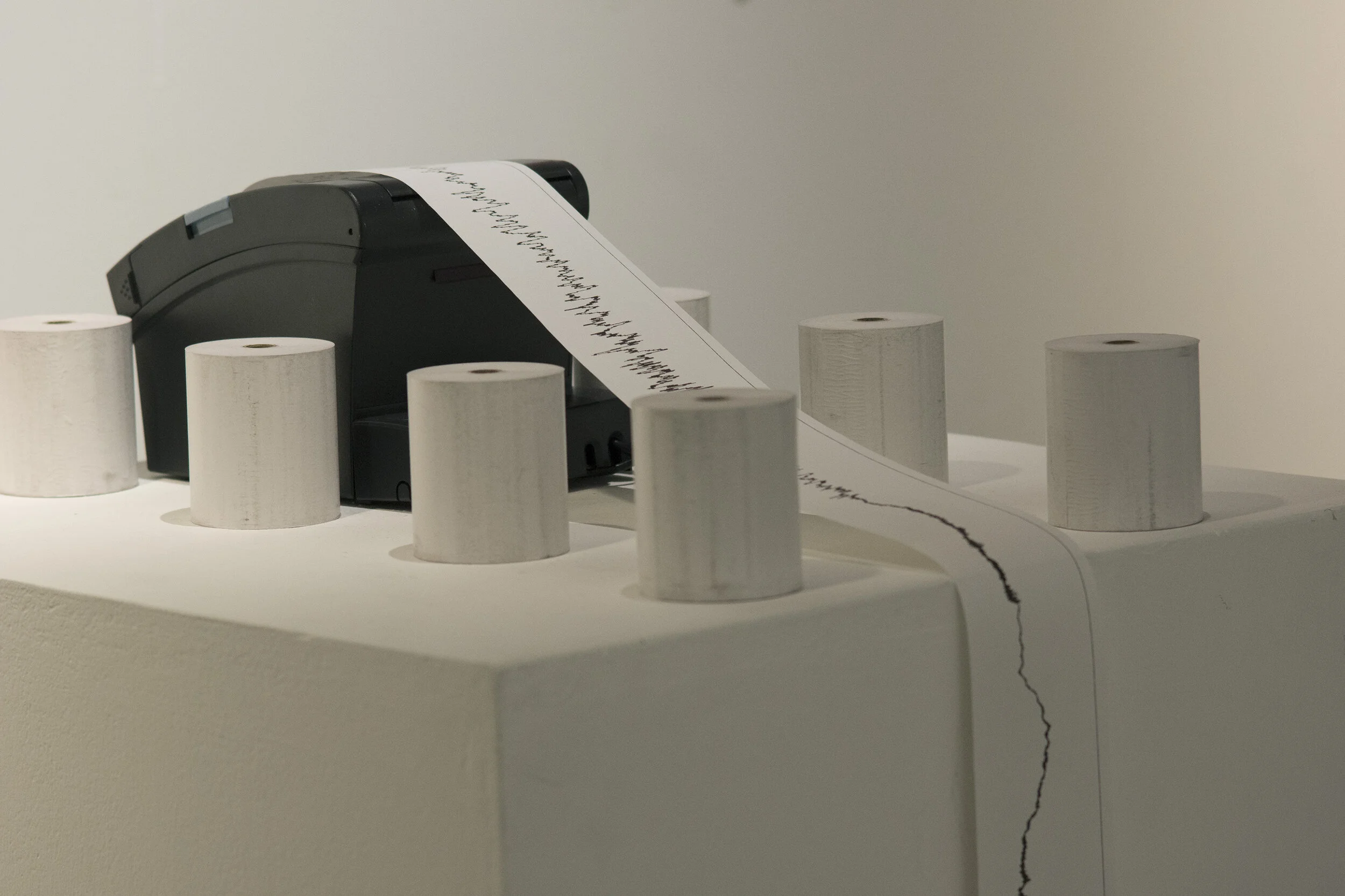 Printer detail - side
