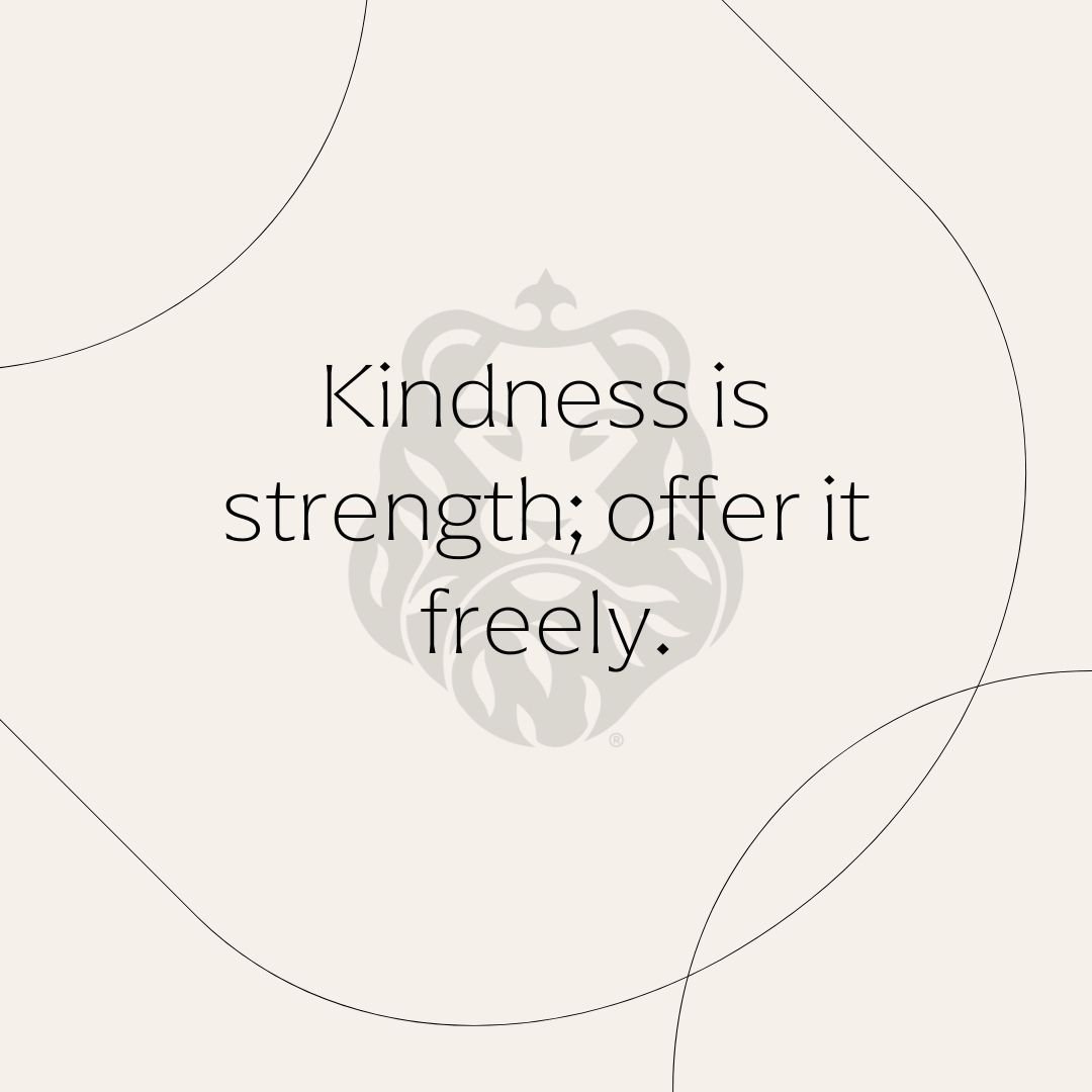 Kindness is strength; offer it freely.&quot; 💖 #MindfulMonday

This week, let&rsquo;s reflect on the strength found in acts of kindness. How has kindness played a role in your life recently? Share stories of kindness you&rsquo;ve given or received, 