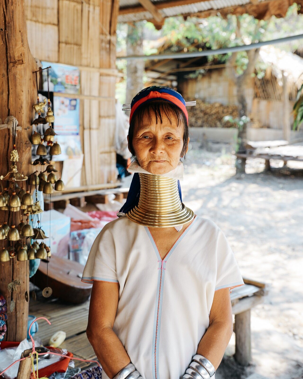 Kayan Woman, Baan Tong Luang, Thailand