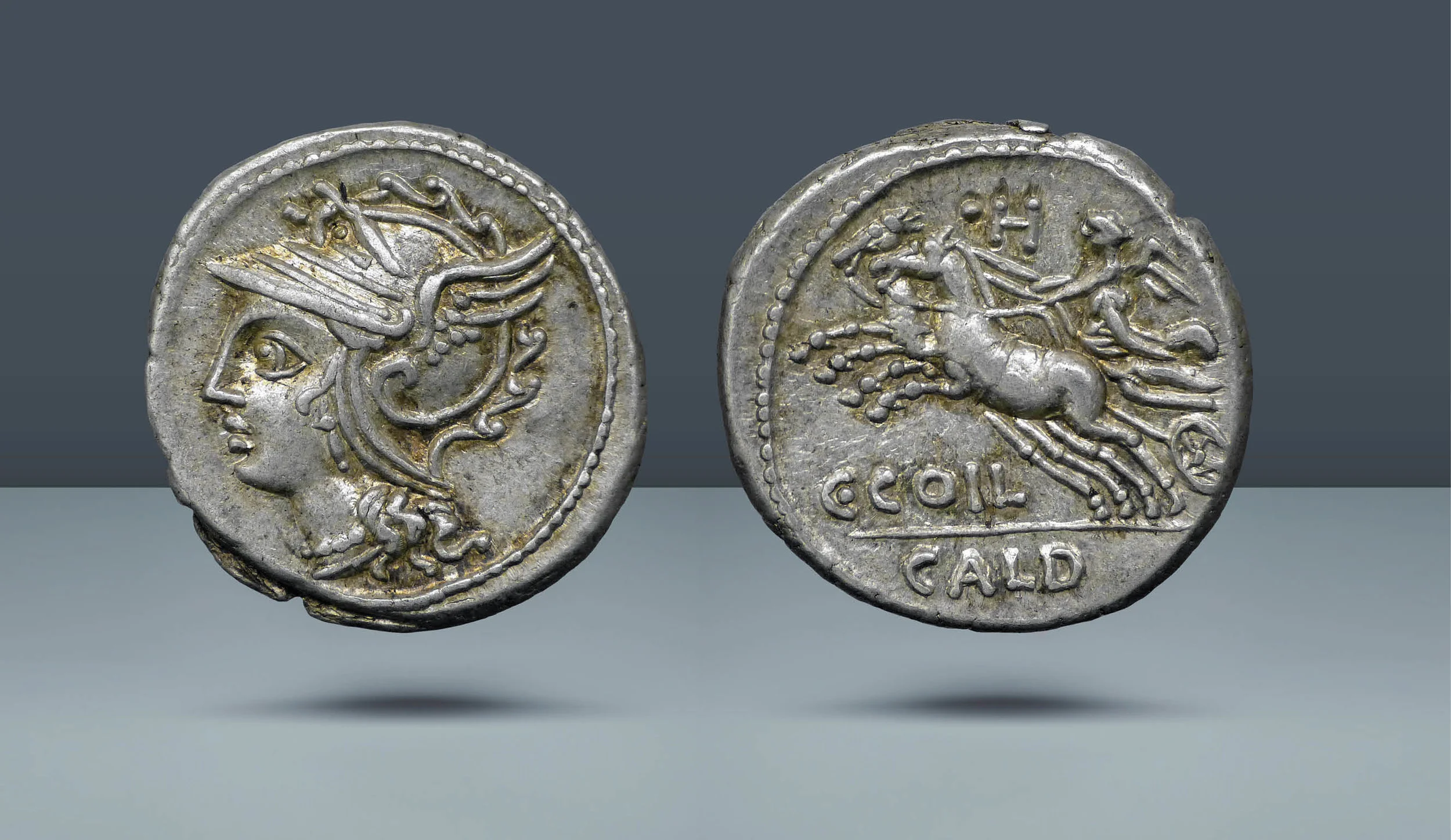 Roman Republic. C. Coelius Caldus. Rome, 104 BC