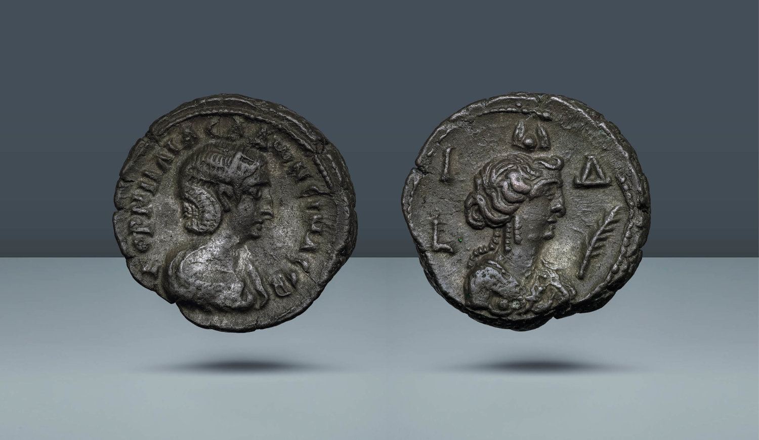 Salonina, wife of Gallienus. Gallienus reign dates: 253-268 AD. Alexandria.  c. 266-267 AD (year 14) — Shanna Schmidt Numismatics
