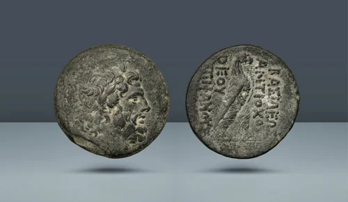 SELEUCID KRALLIĞI. Antiochus IV. MÖ 175-164. Asi'de Antakya, yak. sonbahar 169-yaz / sonbahar MÖ 168