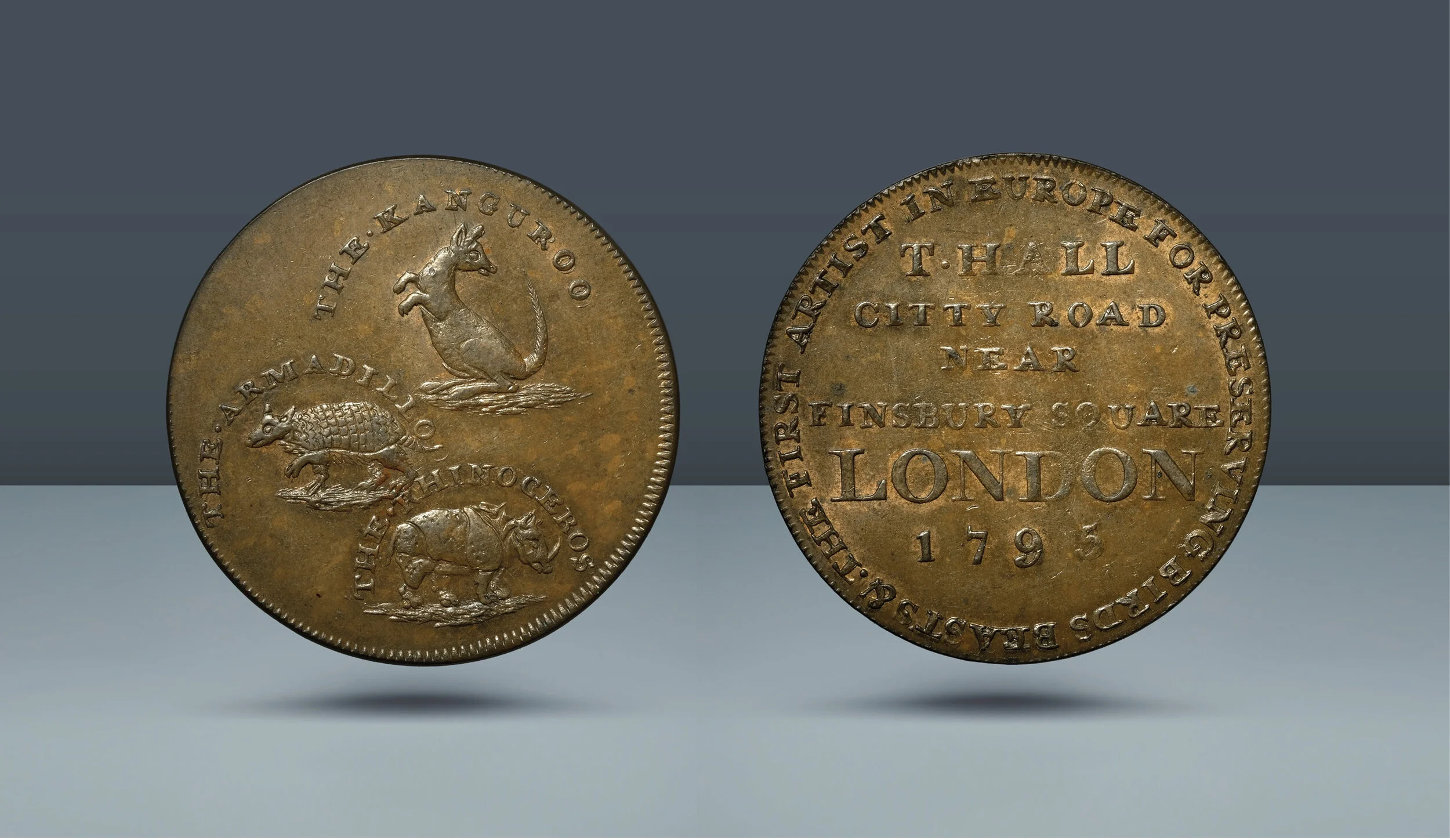 British Token. Middlesex 313. Hall's. 1795