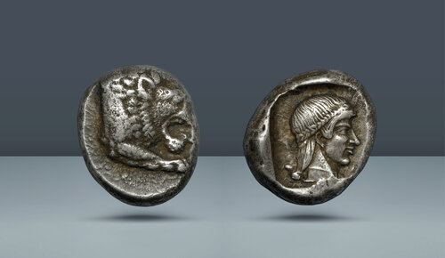 CARIA. Knidos. c. MÖ 465-449