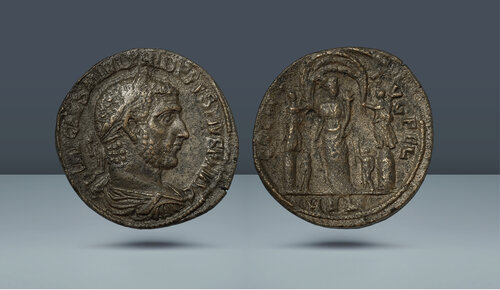 COELE SURİYE, Heliopolis.  Philip I. 244-249 AD