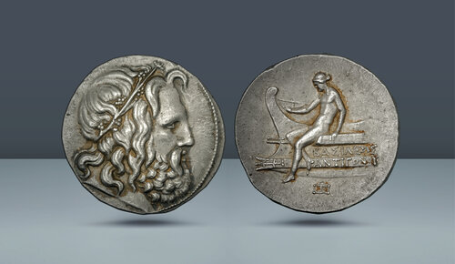 Makedonya Kralları, Antigonos III Doson. MÖ 229-221. Amphipolis nane (?), C. MÖ 227-225