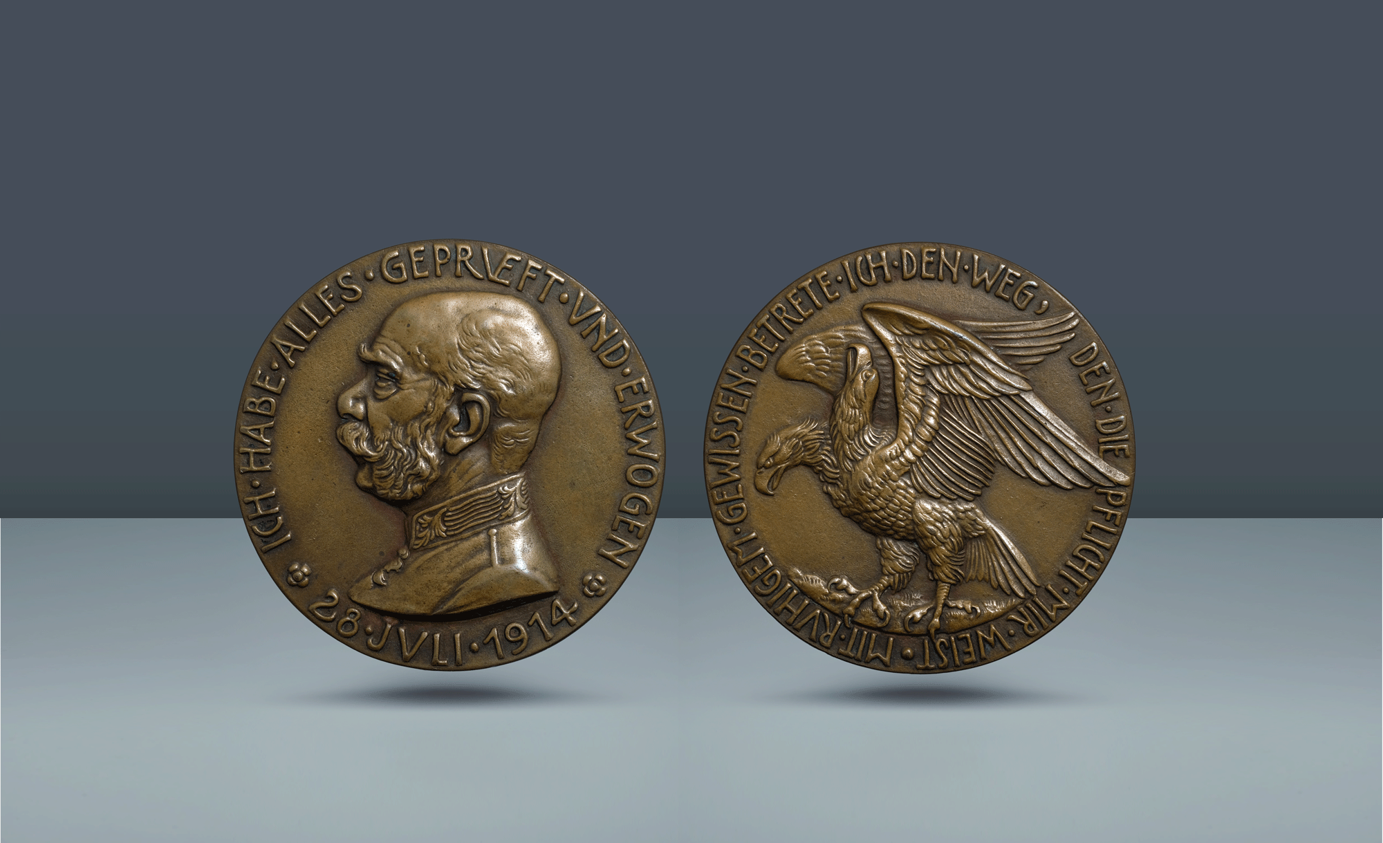 GERMANY. Medal from Karl Goetz. 1914.