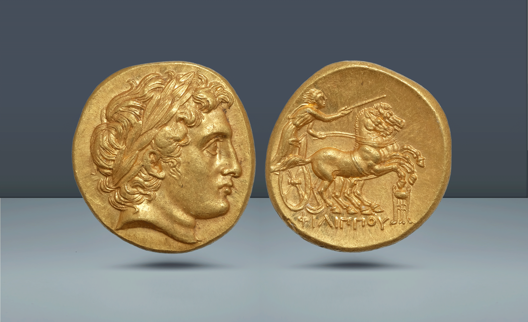 Kingdom of Macedon, Colophon or Magnesia ad Meandrum. Philip II (Posthumous), 359 – 336 BC, c. 322 BC