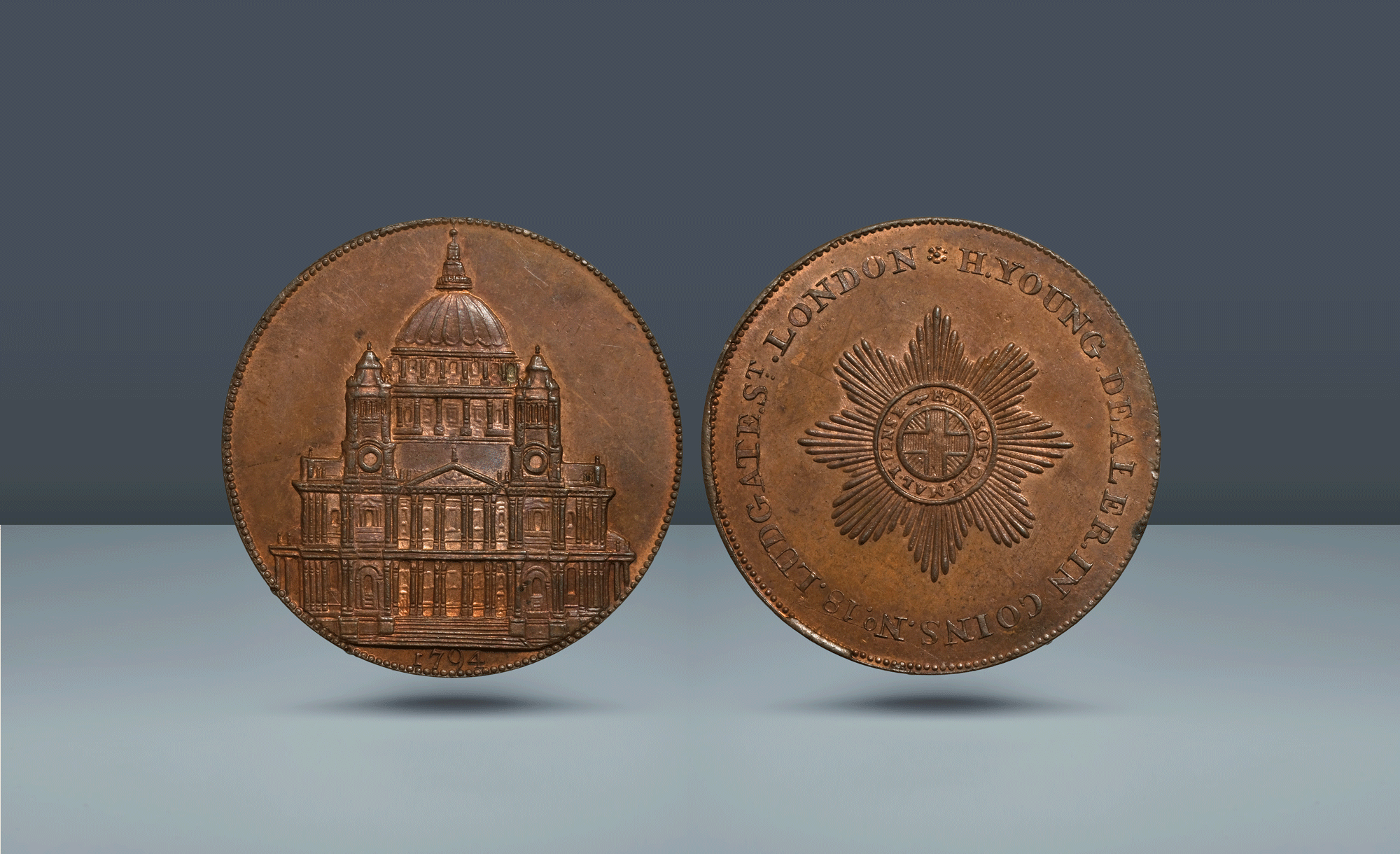 Great Britain, London. During reign of George III, c. 1760-1820 AD, Ludgate Hill, c. 1794 AD