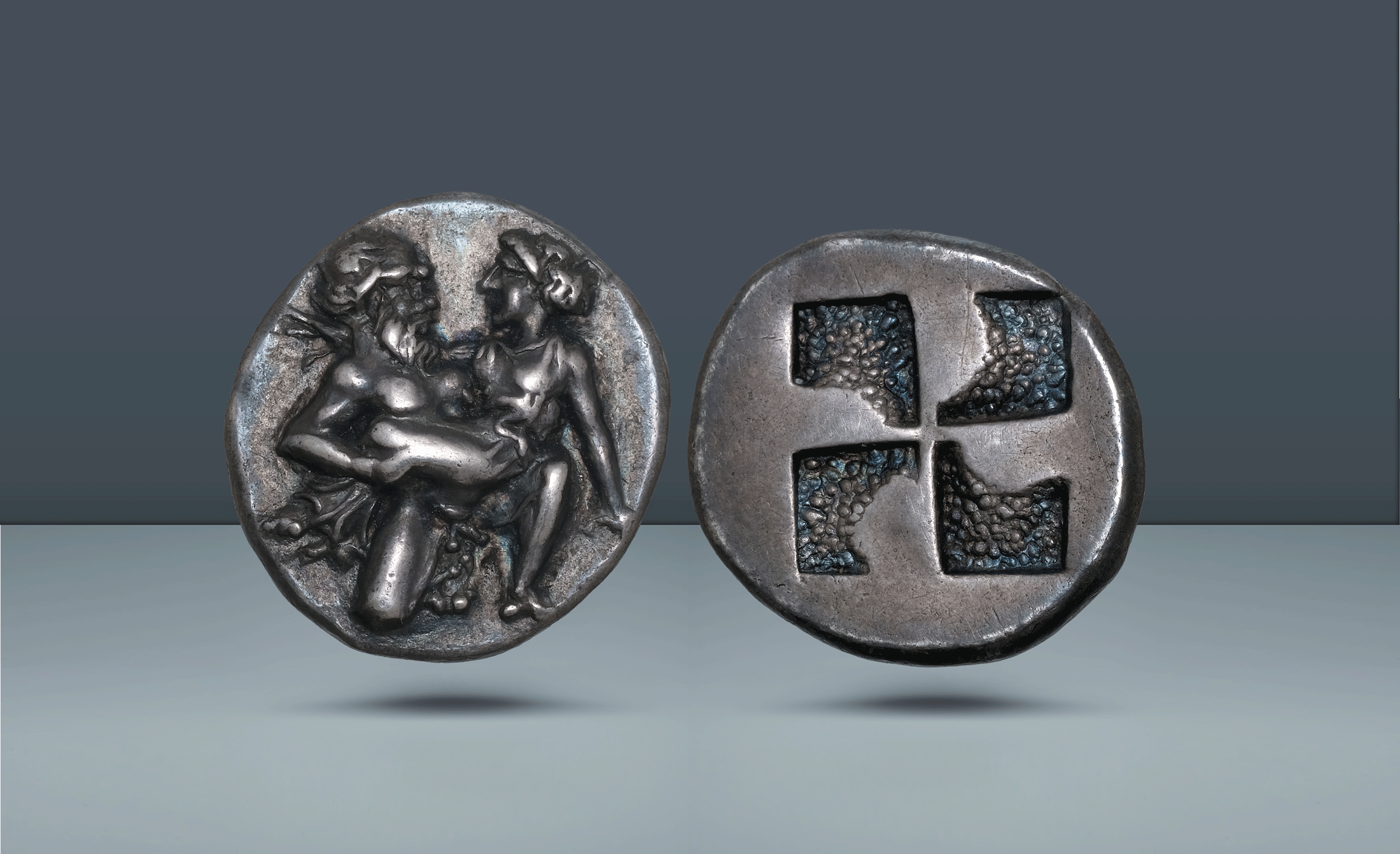 Islands off Thrace, Thasos.   c. 412-404 BC