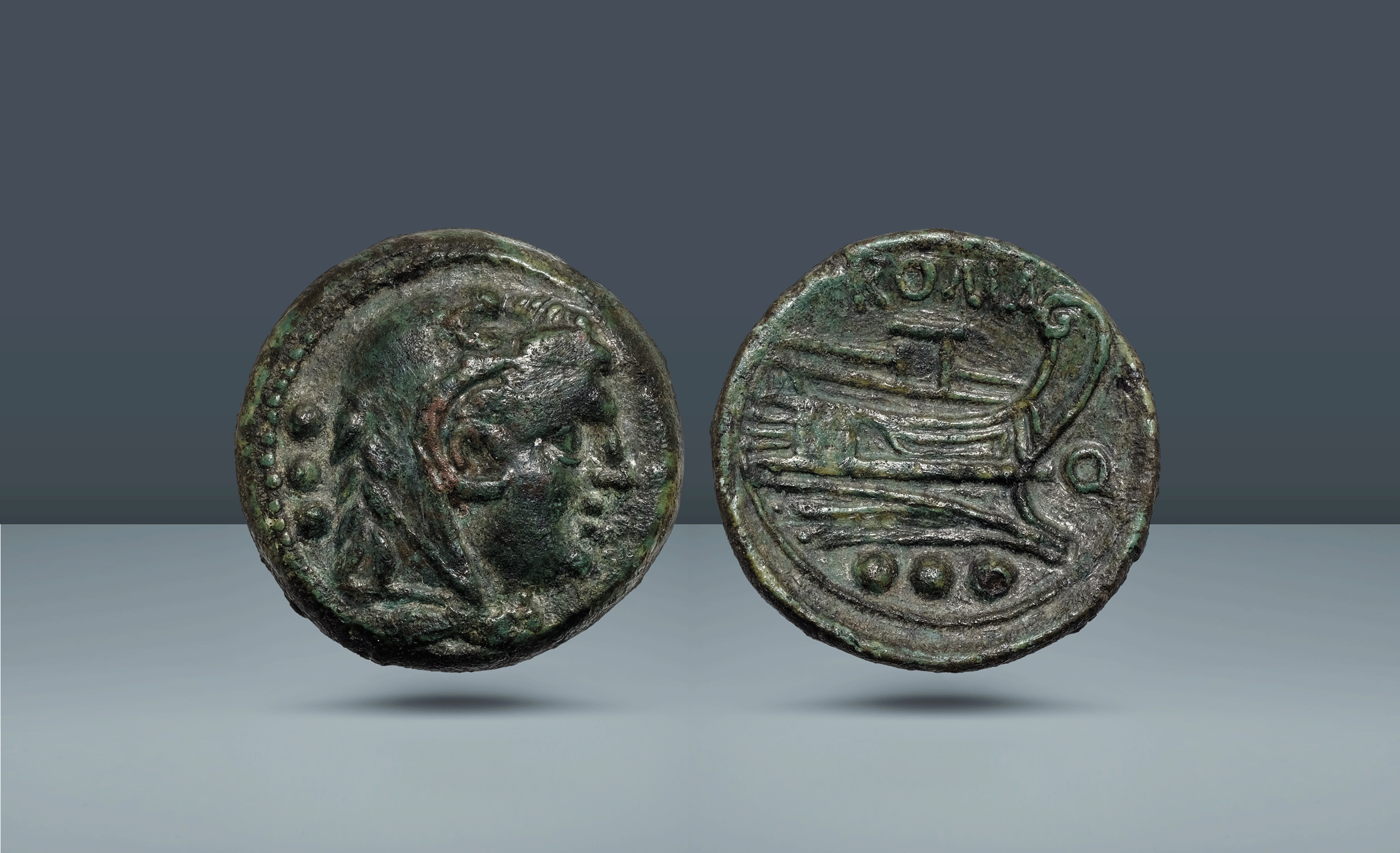 Roman Republic, Southeast Italy. Uncertain Mint, c. 211-210 BC