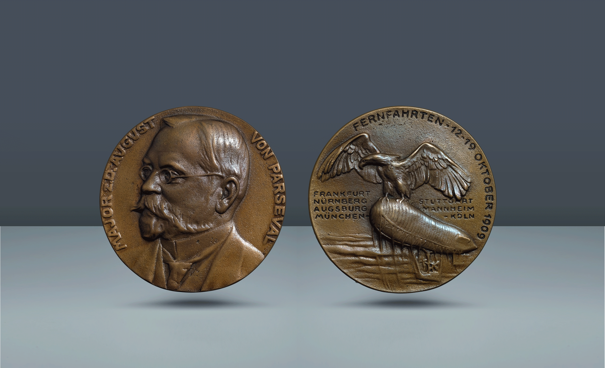 GERMANY. Medal from Karl Goetz. 1909.