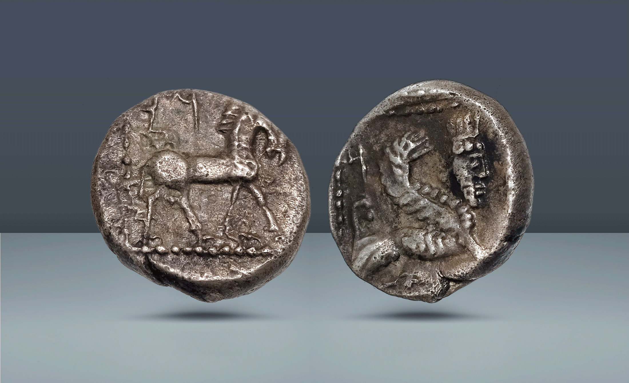 PALESTINE,  Samaria.  375-332 BC