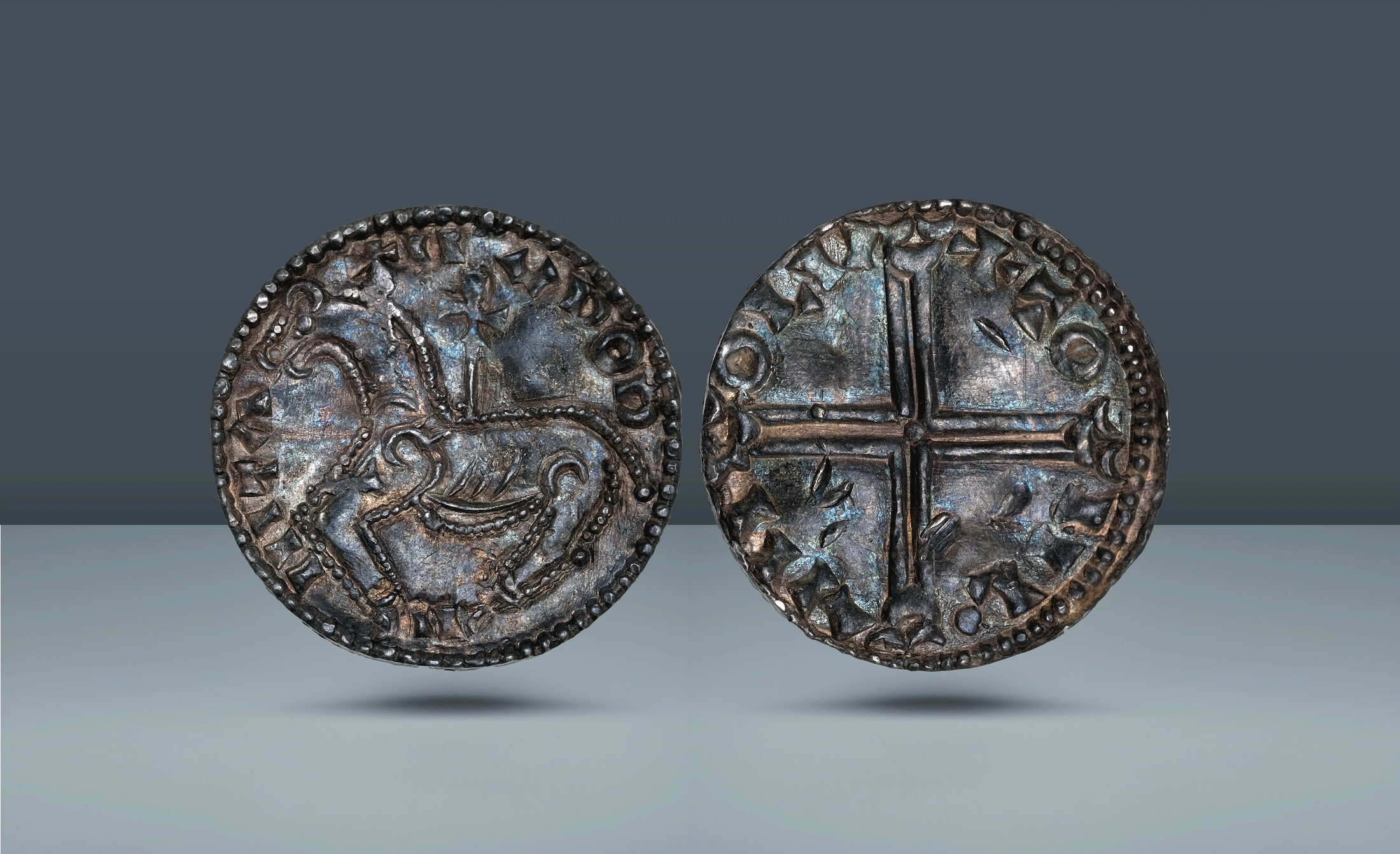 Denmark, Lund. Magnus I "The Good", Toi  (Moneyer), 1042-1047 AD, c. 1042-1047 AD